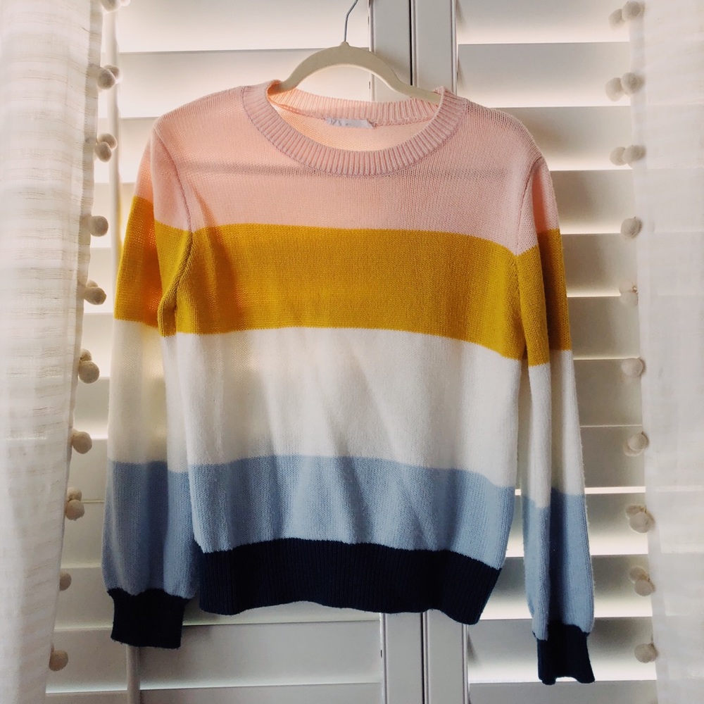 Eliodi Nordstrom’s Rack colorful sweater